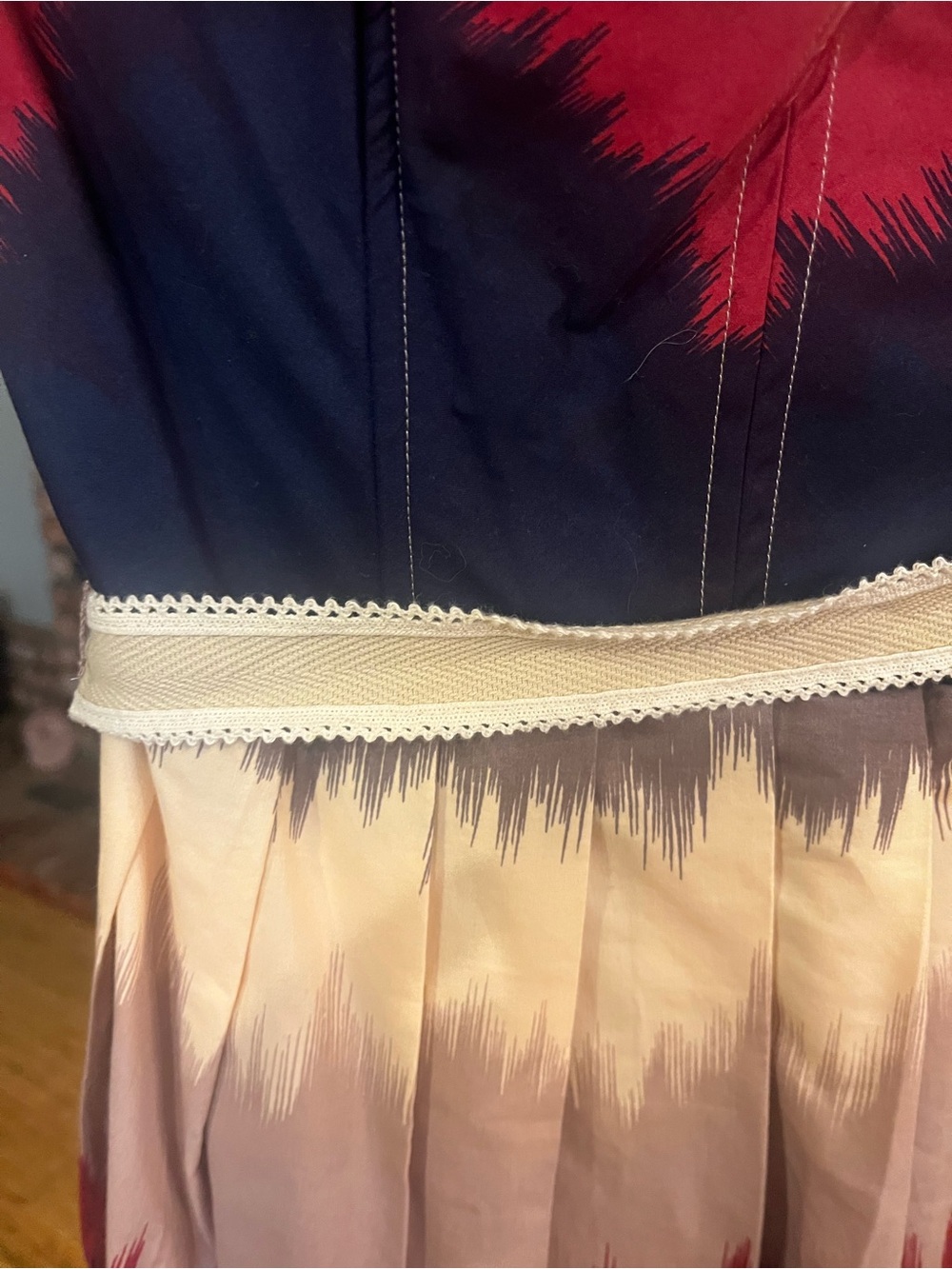 Anthropologie $298 Corey Lyn CalterColor Dipped Cocktail Dress - Picture 4 of 7